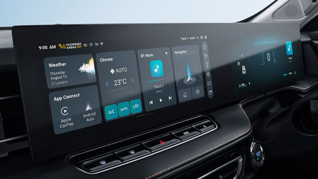 MG HS Infotainment Screen