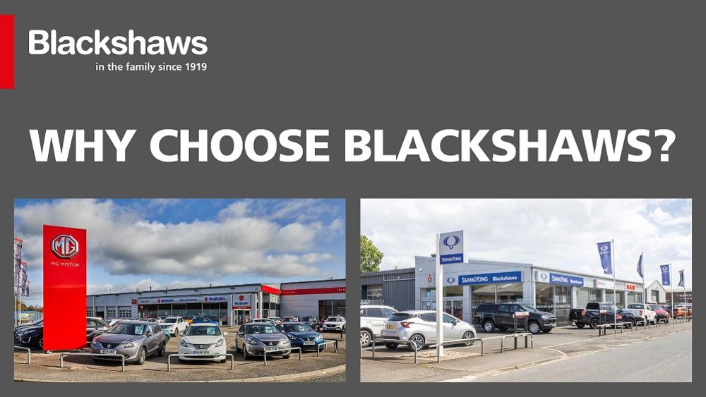 Why choose Blackshaws intro slide