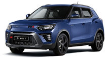 Blue SsangYong Tivoli