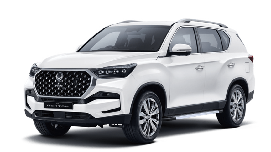 KGM white Rexton image