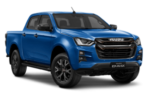 Blue Isuzu D-Max